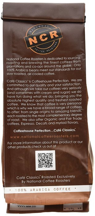 Caf&eacute; Classics Coffee, Jamaican Me Crazy Whole Bean, 12 Ounce N8