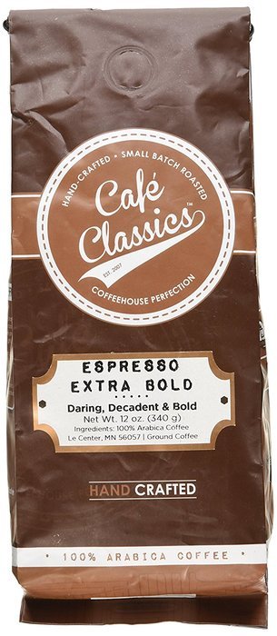 Caf&eacute; Classics Coffee, Jamaican Me Crazy Whole Bean, 12 Ounce N10