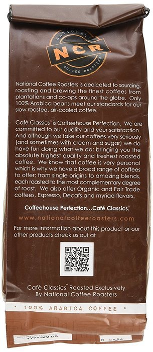 Caf&eacute; Classics Coffee, Jamaican Me Crazy Whole Bean, 12 Ounce N11