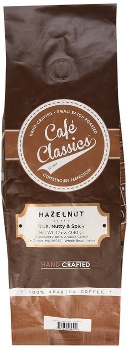 Caf&eacute; Classics Coffee, Jamaican Me Crazy Whole Bean, 12 Ounce N12