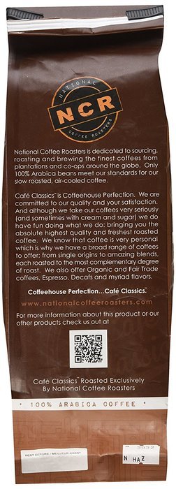 Caf&eacute; Classics Coffee, Jamaican Me Crazy Whole Bean, 12 Ounce N13