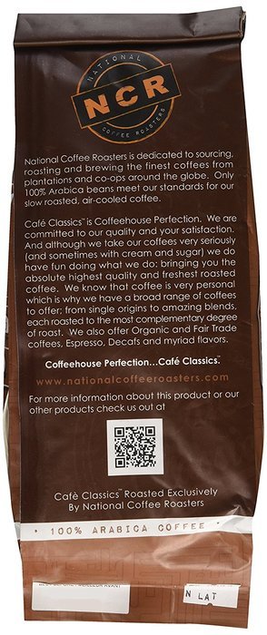 Caf&eacute; Classics Coffee, Jamaican Me Crazy Whole Bean, 12 Ounce N16