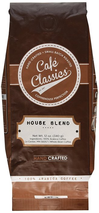 Caf&eacute; Classics Coffee, Jamaican Me Crazy Whole Bean, 12 Ounce N17