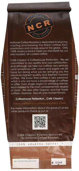 Caf&eacute; Classics Coffee, Jamaican Me Crazy Whole Bean, 12 Ounce N18