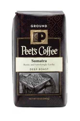 Peet's Coffee Sumatra Ground Coffee (Medium), 12 oz