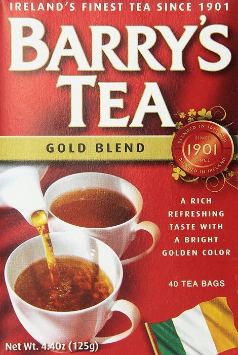 Barry's Irish Breakfast Tea, 80-Count Tea Bags (Pack of 3) N4