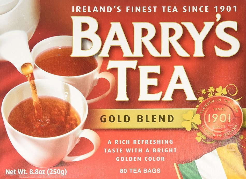 Barry's Irish Breakfast Tea, 80-Count Tea Bags (Pack of 3) N11