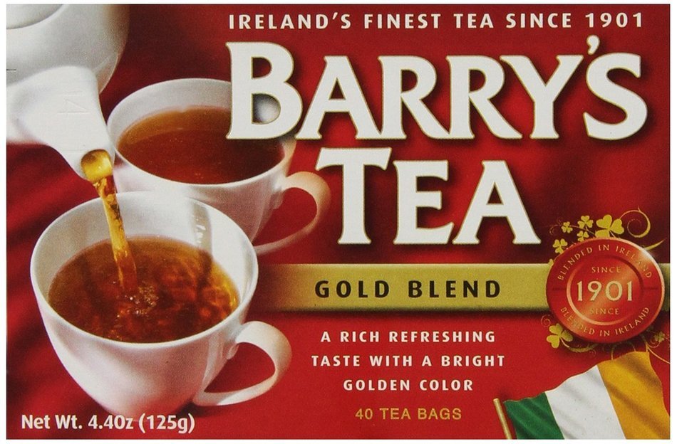 Barry's Irish Breakfast Tea, 80-Count Tea Bags (Pack of 3) N26