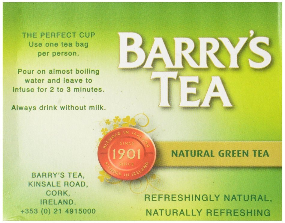 Barry's Irish Breakfast Tea, 80-Count Tea Bags (Pack of 3) N33