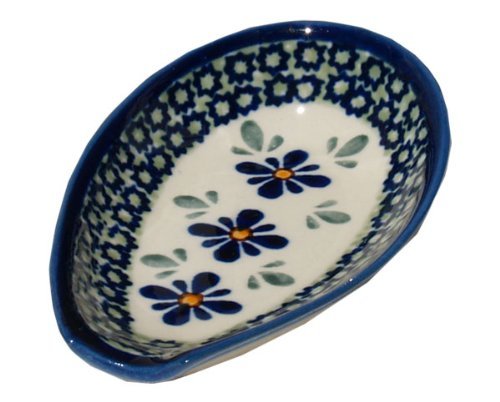 Polish Pottery Spoon Rest 1015-DU60