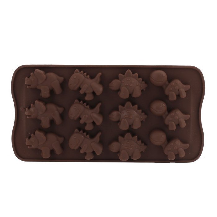 Dinosaur Shape Silicone Chocolate Pudding Cake Mould Ice Tray Mold