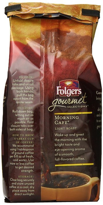 Folgers Gourmet Selections Caramel Drizzle Flavored Ground Coffee, 10 Ounce N7