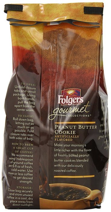 Folgers Gourmet Selections Caramel Drizzle Flavored Ground Coffee, 10 Ounce N22