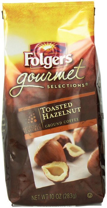 Folgers Gourmet Selections Caramel Drizzle Flavored Ground Coffee, 10 Ounce N28