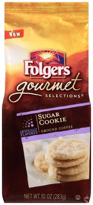 Folgers Gourmet Selections Caramel Drizzle Flavored Ground Coffee, 10 Ounce N36