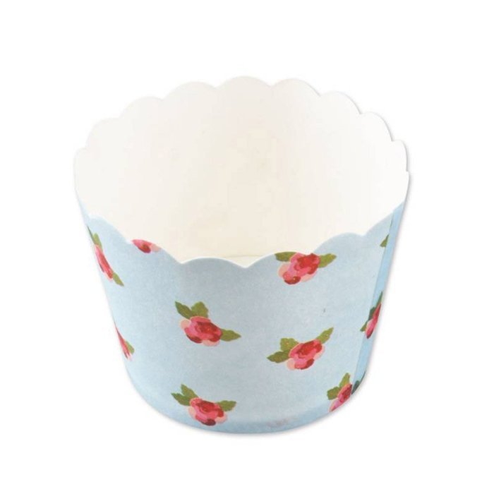 Muffin Cups Cupcake Cups, Rose Pattern 10Pcs Per Package, Set Of 3 Packages