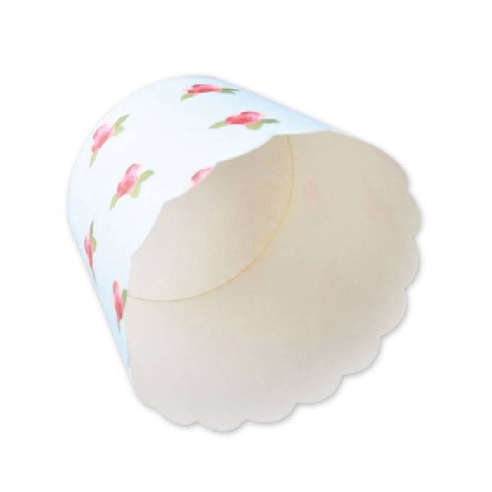 Muffin Cups Cupcake Cups, Rose Pattern 10Pcs Per Package, Set Of 3 Packages N3