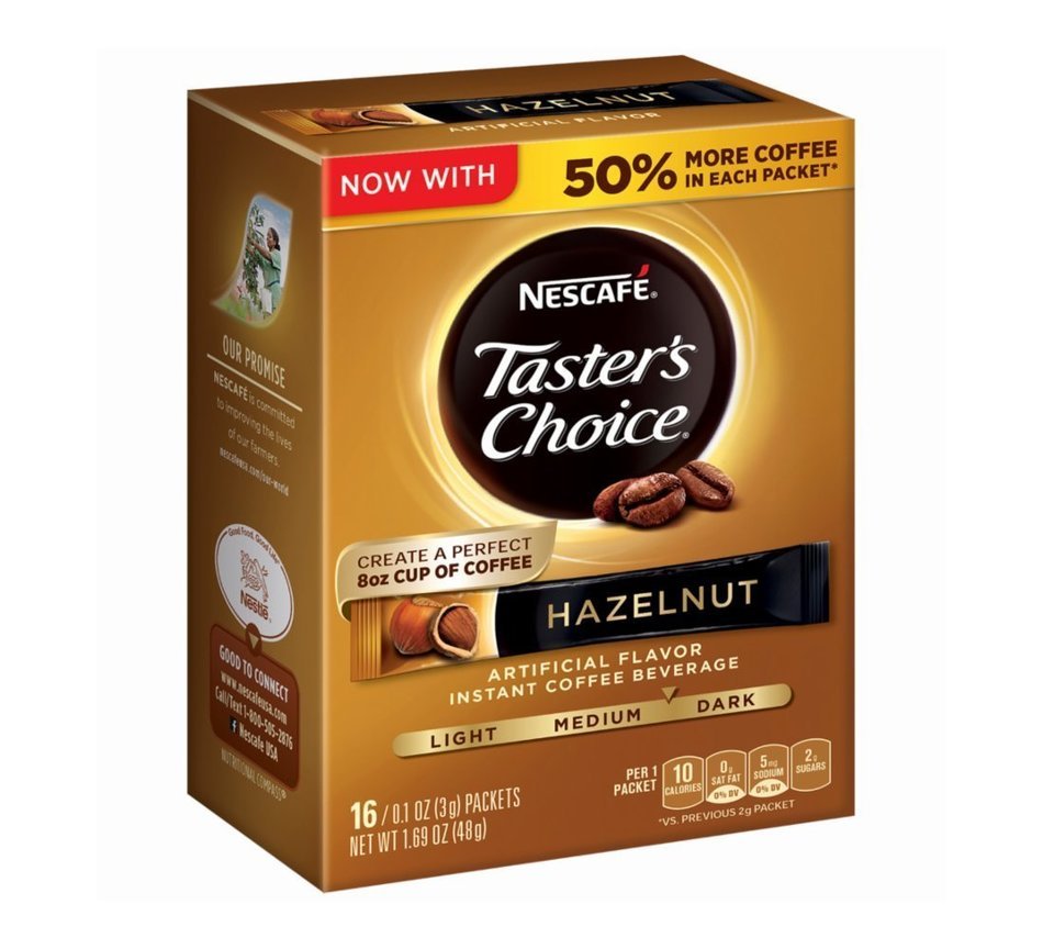 Nescafe Taster's Choice Vanilla Instant Coffee, Single Serve Sticks (Pack of 8) N14