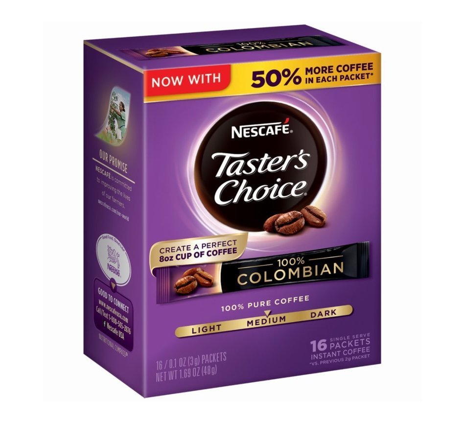 Nescafe Taster's Choice Vanilla Instant Coffee, Single Serve Sticks (Pack of 8) N18