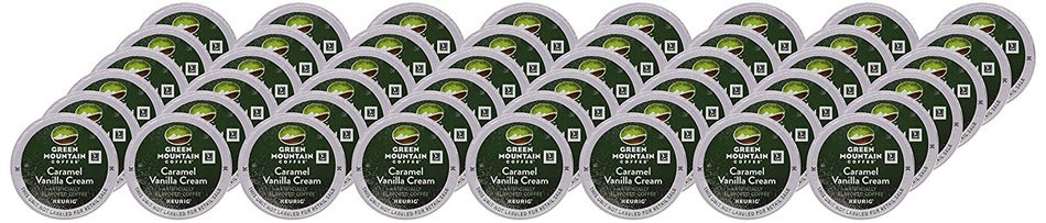 Keurig, Green Mountain, Caramel Vanilla Cream Coffee, K-Cup packs, 48-Count N2