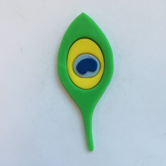 Peacock Feather 101 Cookie Cutter Set (3 inches)
