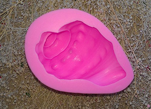 New Arrival! Design 303 Conch Shape Silicone 3D Fondant Mold, Soap Mold,Cake Decoration Tool