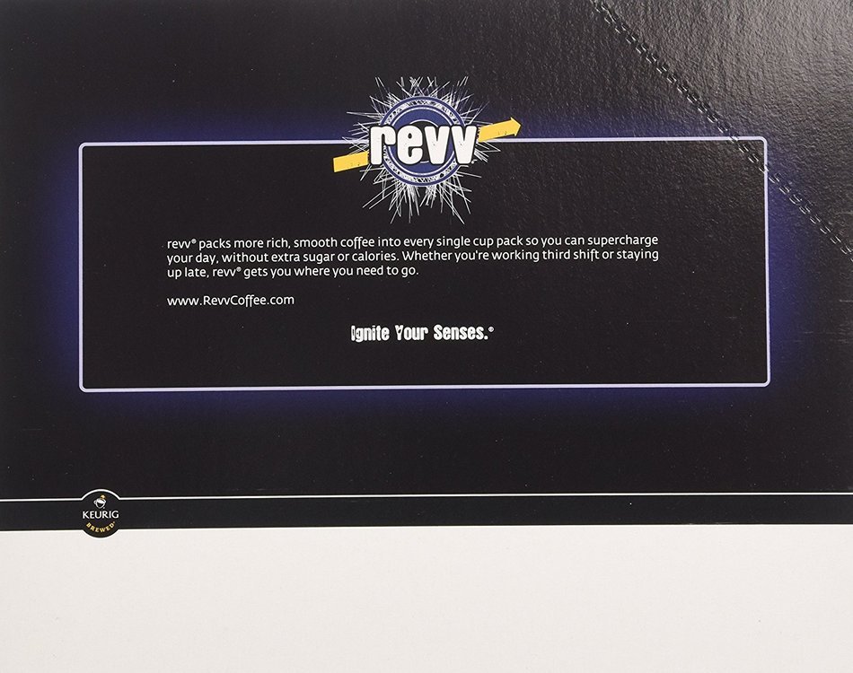 Green Mountain Dark Roast Coffee Revv, K-Cup Portion Pack for Keurig Brewers 22-Count N16