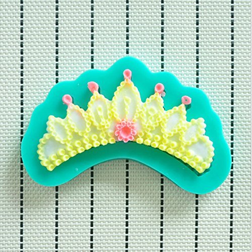 "Silicone Cake Mold Crown Shape Fondant Chocolate Decorating Mould" shopping N6