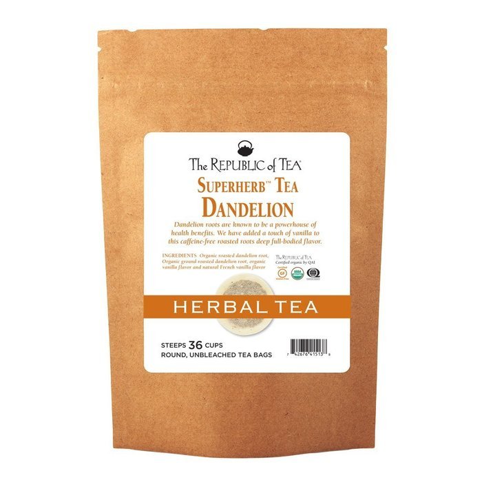 The Republic Of Tea Organic Reishi Cocoa Superherb Tea, 36 Tea Bags N13