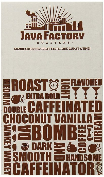 Java Factory Variety Pack Single-cup Coffee for Keurig K-Cup Brewers, 80 Count N61