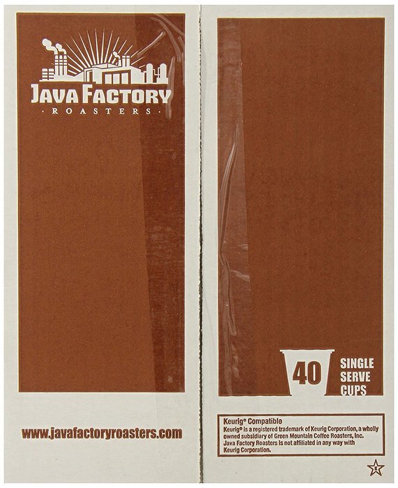 Java Factory Variety Pack Single-cup Coffee for Keurig K-Cup Brewers, 80 Count N62