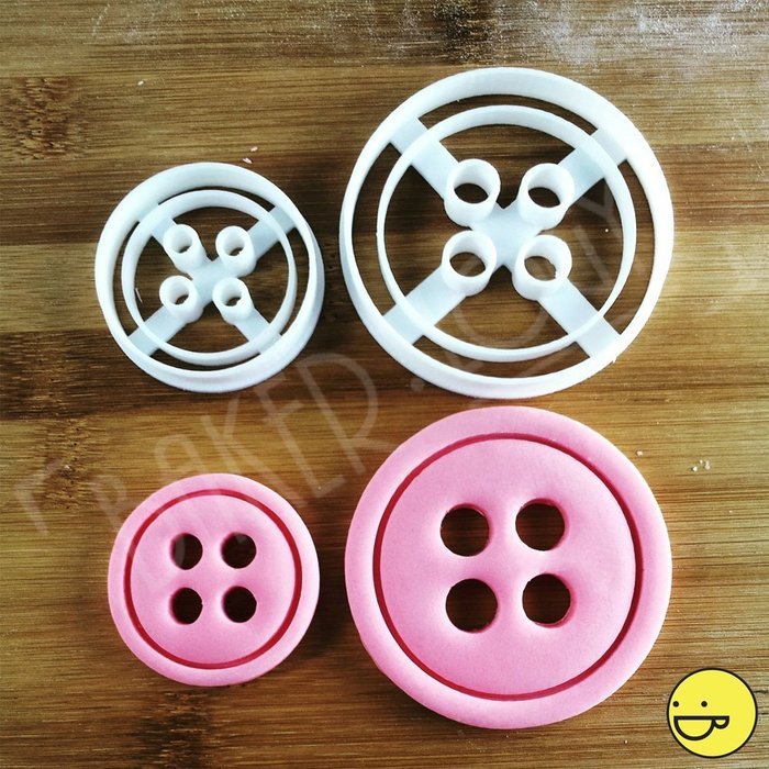 Buttons SET Cookie Cutters