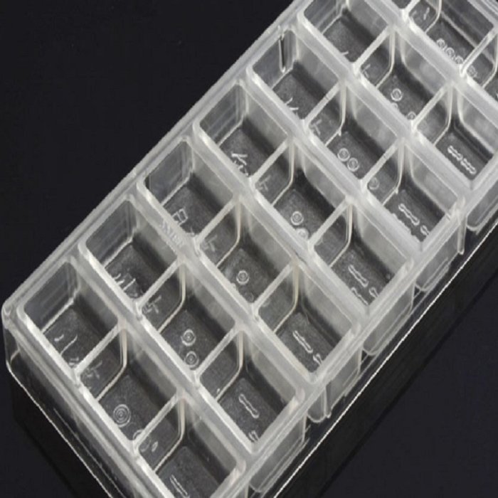 [Chef Petit Fours] DIY Mahjong Chocolate Fondant Cake Mould Home Baking for Party( Clear / Plastic ) N5