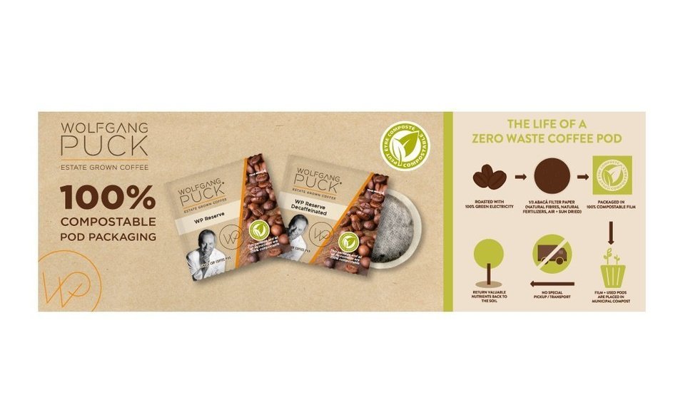 Wolfgang Puck Fair Trade Colombian Organic Pods - 18 ct - 3 pk