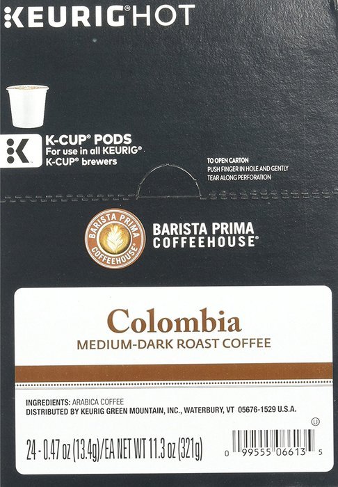 Barista Prima Coffeehouse Dark Roast Extra Bold K-Cup for Keurig Brewers, Italian Roast Coffee (Count of 96) N11