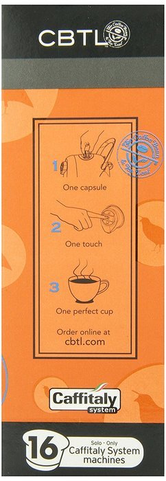 CBTL Premium Espresso Capsules By The Coffee Bean & Tea Leaf, 16-Count Box N2