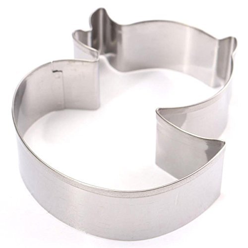 Stainless Steel Duck Shape Cookie Cutter Fondant Cake Mold Baking Tool shopping