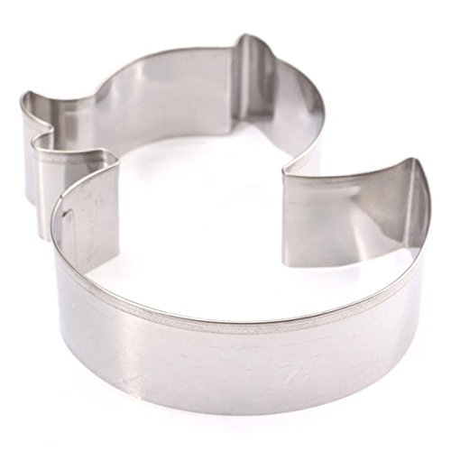 Stainless Steel Duck Shape Cookie Cutter Fondant Cake Mold Baking Tool shopping N2