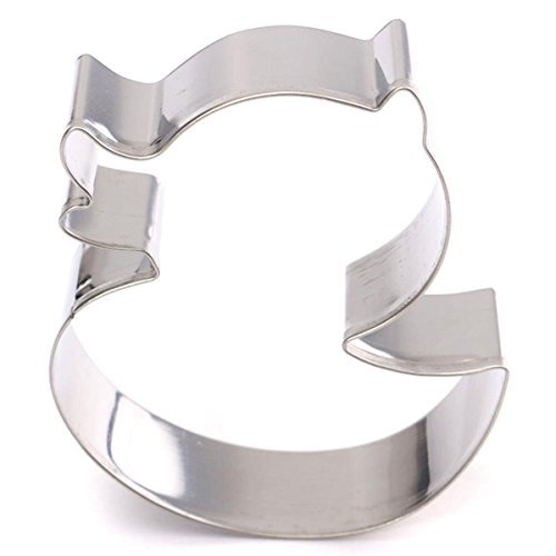 Stainless Steel Duck Shape Cookie Cutter Fondant Cake Mold Baking Tool shopping N3