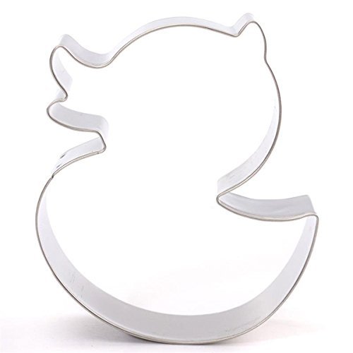 Stainless Steel Duck Shape Cookie Cutter Fondant Cake Mold Baking Tool shopping N4
