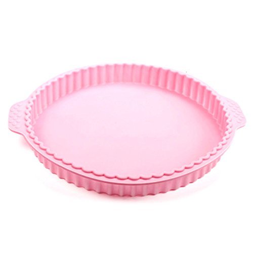 Lariy Silicone Cake Mold Silicon Bakeware Wave shaped Bread Baking Mold color random N6