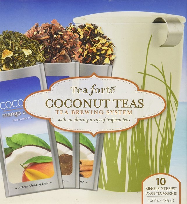 Tea Forté Loose Tea Starter Set, Gift Set with Snowflake KATI Cup Tea