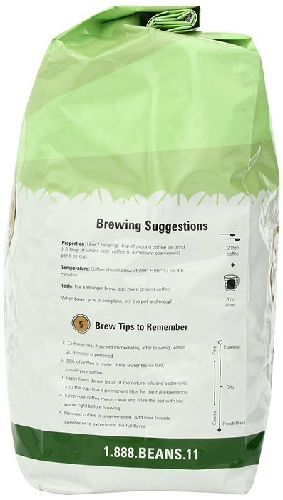French Roast, Whole Bean Coffee, 5-Pound Bag N7