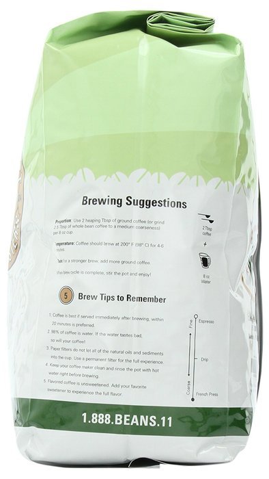 French Roast, Whole Bean Coffee, 5-Pound Bag N11
