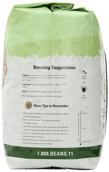 French Roast, Whole Bean Coffee, 5-Pound Bag N31