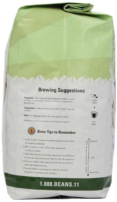 French Roast, Whole Bean Coffee, 5-Pound Bag N41