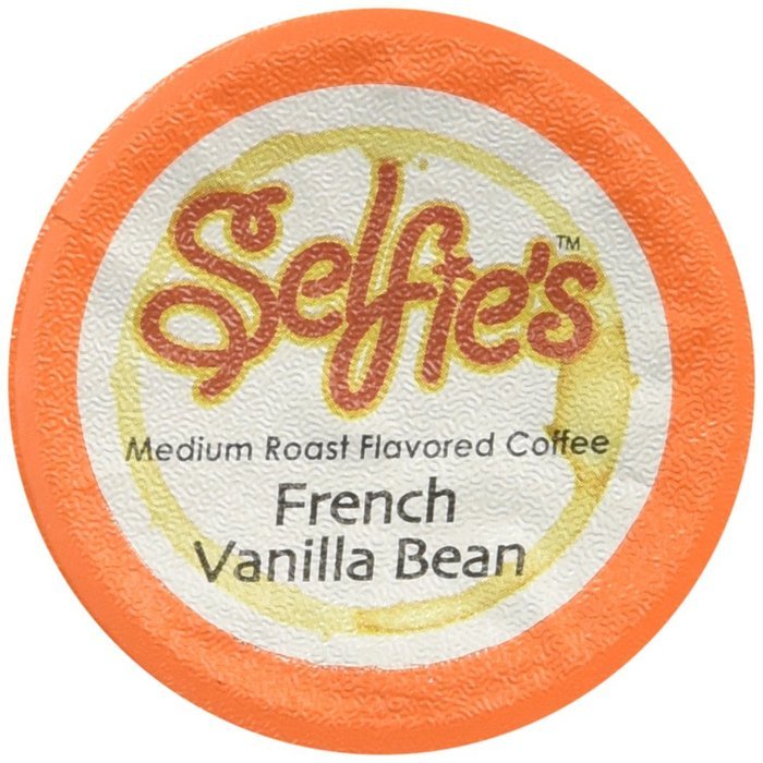 Selfie's Singles Hazelnut Coconut and Caramel Single Cup Coffee, 24 Count for Keurig K-cup Brewers N2