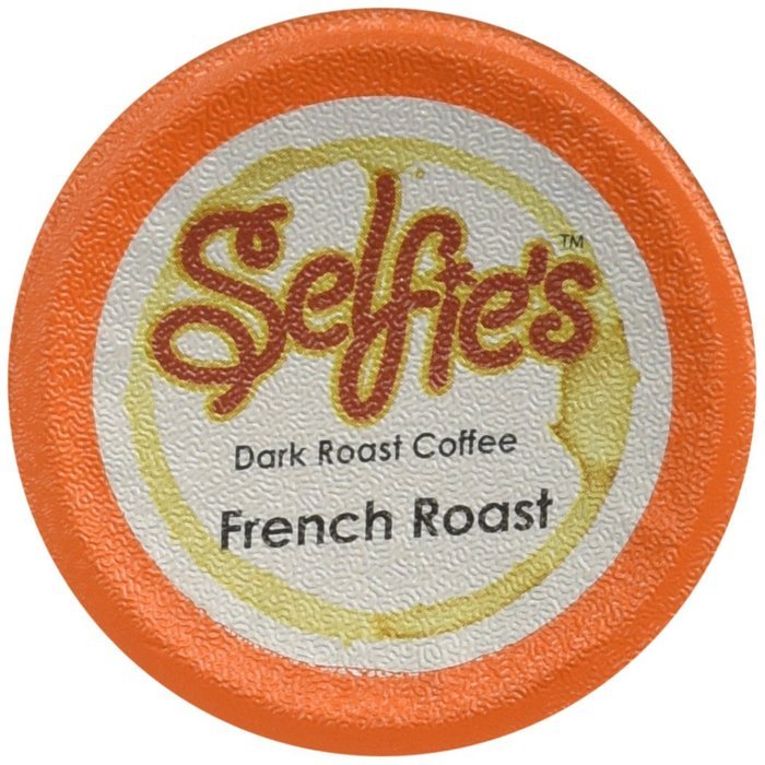 Selfie's Singles Hazelnut Coconut and Caramel Single Cup Coffee, 24 Count for Keurig K-cup Brewers N10