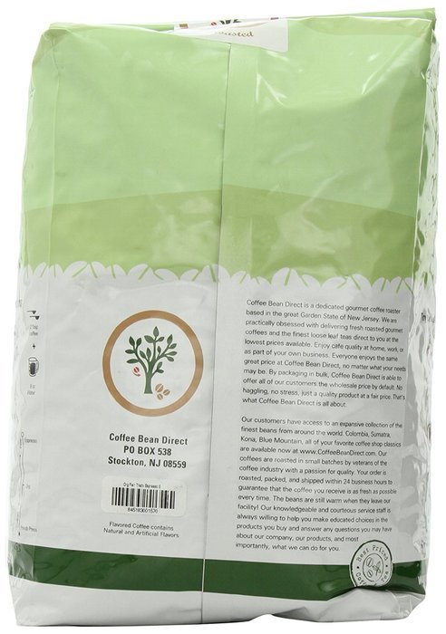 Coffee Bean Direct Italian Roast Espresso, Whole Bean Coffee, 5-Pound Bag N4