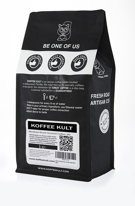 Thunder Bolt Whole Bean Coffee 2 pound Colombian - Ideal for French Press, Drip Coffee from Koffee Kult - Packaging... N4